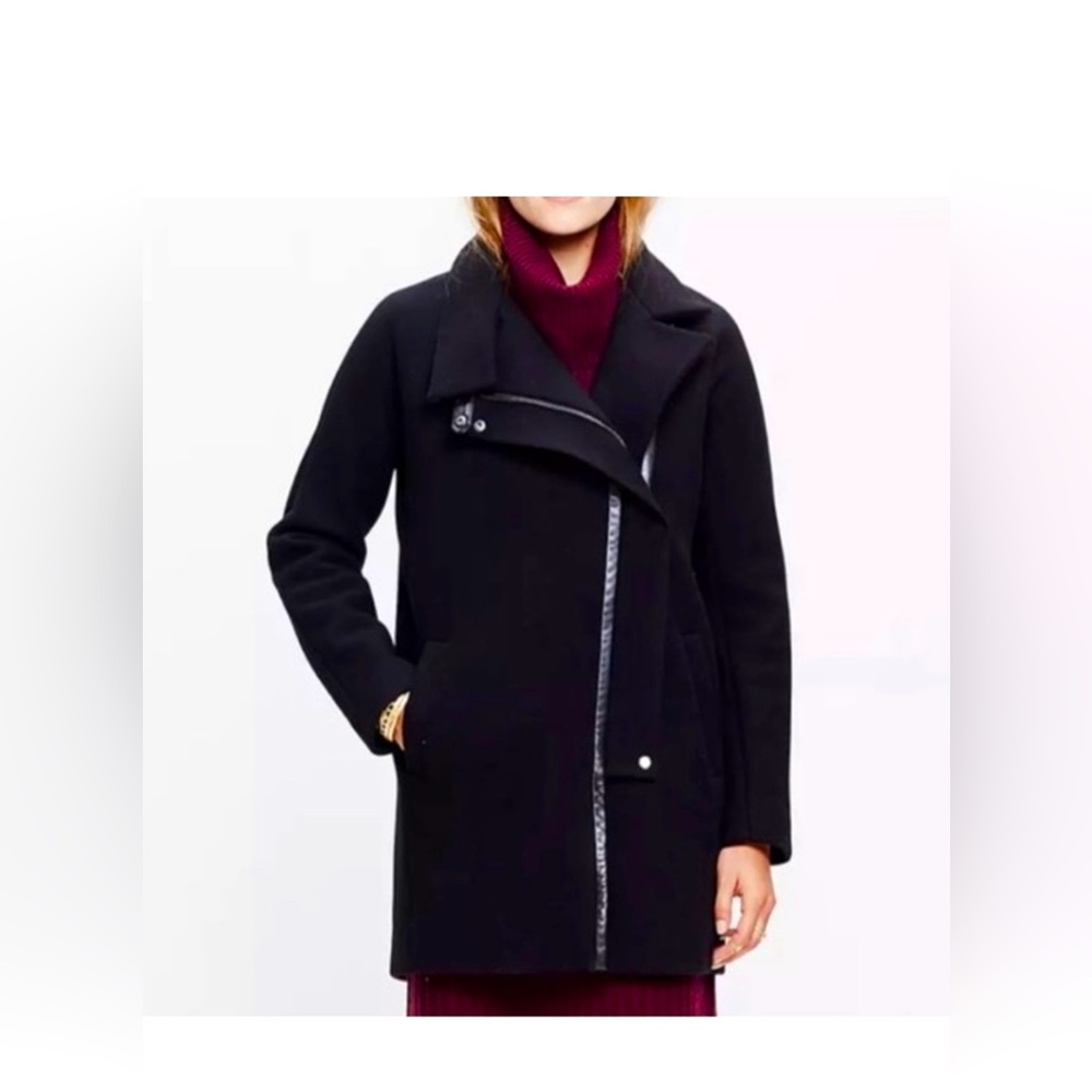 Madewell City Grid Coat Like New!